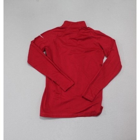 Nike Pro Red Women Sweater Mock Neck Nike Fit Size Large - Picture 9 of 10